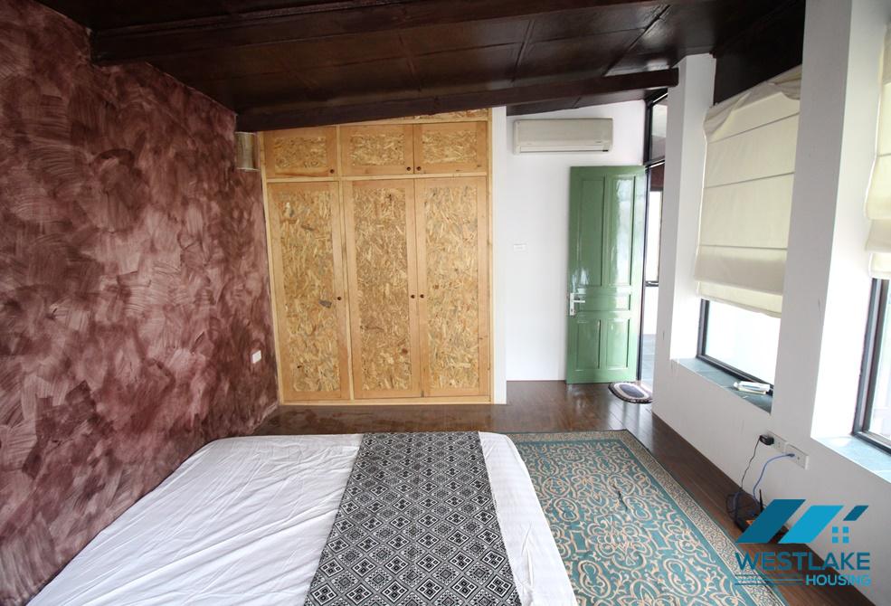 A cozy house with nice outdoor space for rent in Tay Ho, Ha Noi