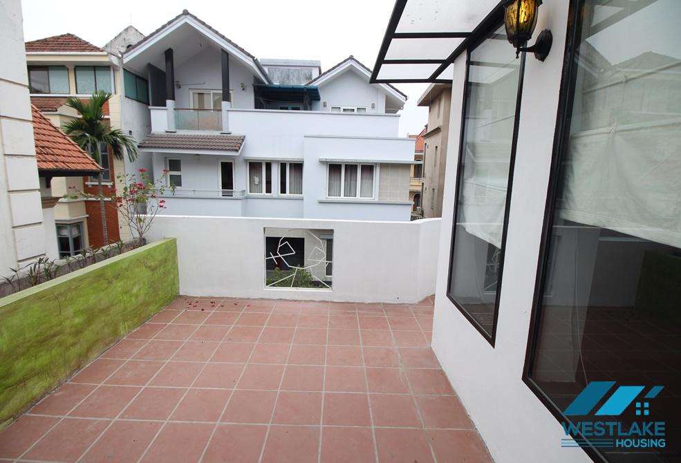 A cozy house with nice outdoor space for rent in Tay Ho, Ha Noi