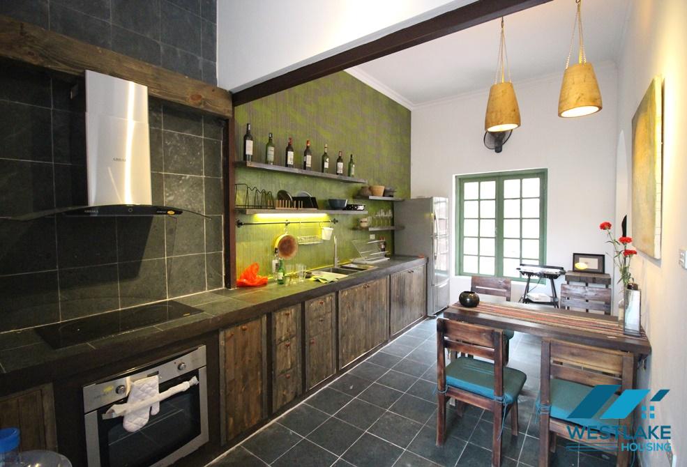 A cozy house with nice outdoor space for rent in Tay Ho, Ha Noi