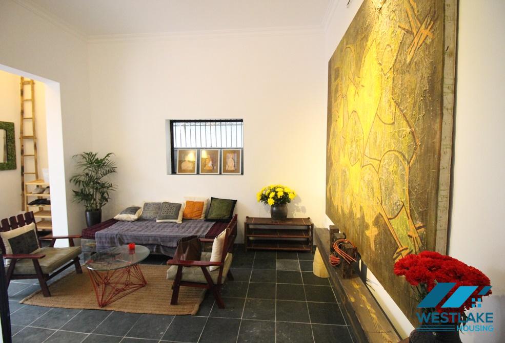 A cozy house with nice outdoor space for rent in Tay Ho, Ha Noi