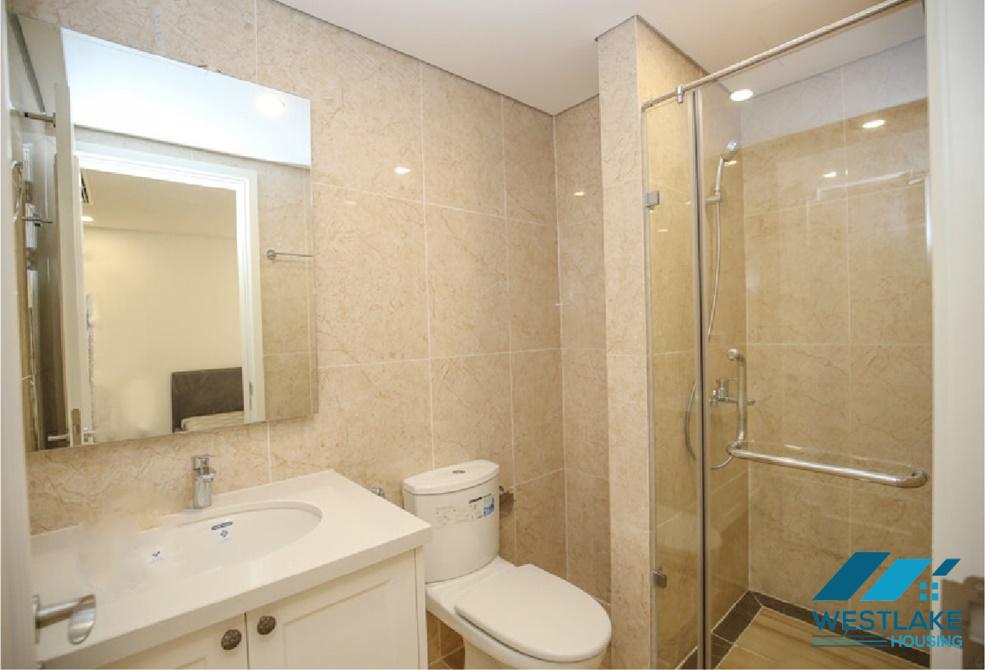 Modern apartment for rent in Tower B, D'Le Roi Solie Building, Xuan Dieu st, Tay Ho, Ha Noi