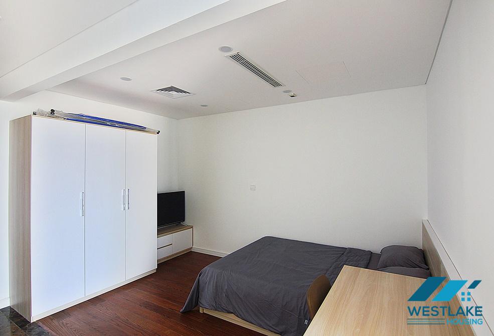 Two bedroom apartment with city view for rent at D Le Roi Soleil Xuan Dieu Tay Ho Hanoi