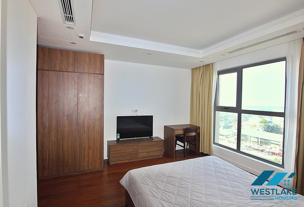 Two bedroom apartment with city view for rent at D Le Roi Soleil Xuan Dieu Tay Ho Hanoi