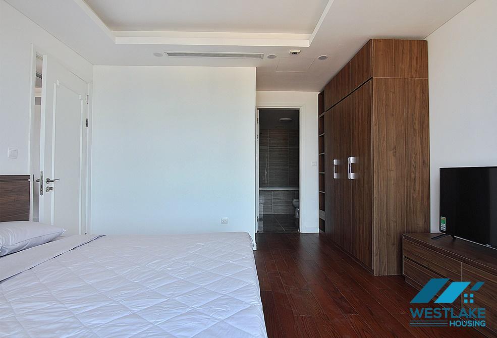 Two bedroom apartment with city view for rent at D Le Roi Soleil Xuan Dieu Tay Ho Hanoi