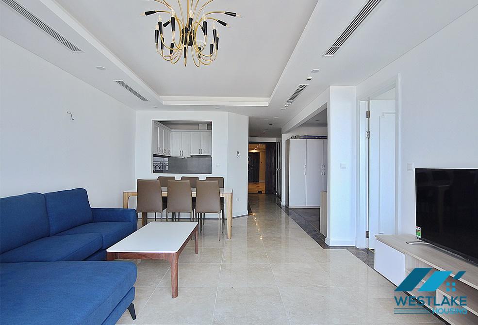 Two bedroom apartment with city view for rent at D Le Roi Soleil Xuan Dieu Tay Ho Hanoi