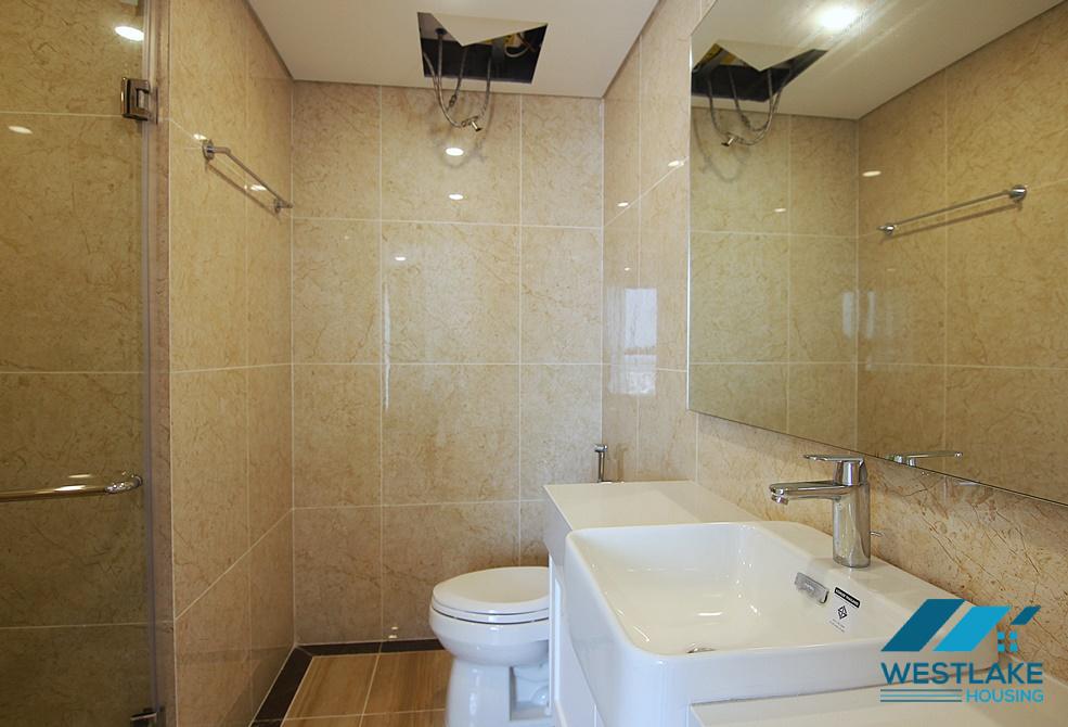 Brand new apartment for rent in D' Le Roi Soleil building, Xuan Dieu, Tay Ho district, Ha Noi