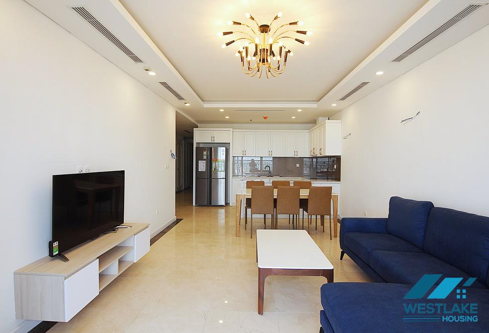 Brand new apartment for rent in D' Le Roi Soleil building, Xuan Dieu, Tay Ho district, Ha Noi