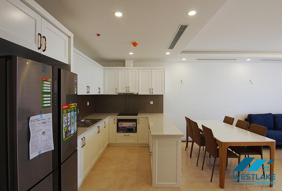 Brand new apartment for rent in D' Le Roi Soleil building, Xuan Dieu, Tay Ho district, Ha Noi