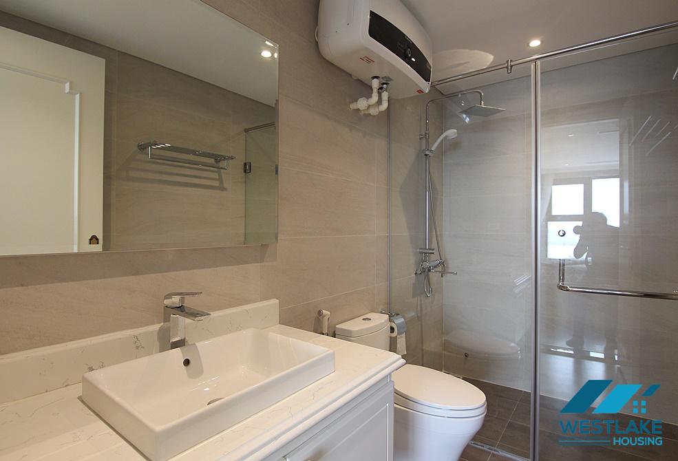 Lake view- 02 bedrooms apartment for rent in  D'Le Roi Soleil, Xuan Dieu st, Tay Ho, Ha Noi