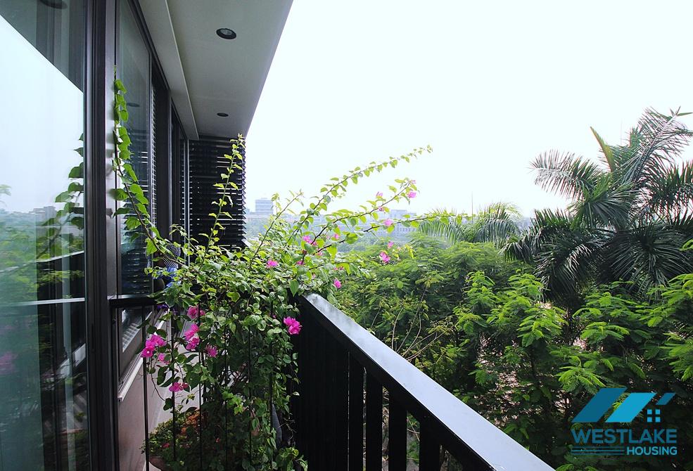A modern one bedroom apartment for rent on Trinh Cong Son Street, Tay Ho, Ha Noi