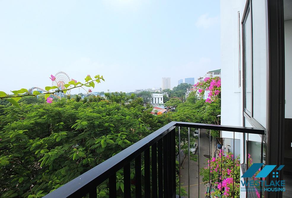 A modern one bedroom apartment for rent on Trinh Cong Son Street, Tay Ho, Ha Noi