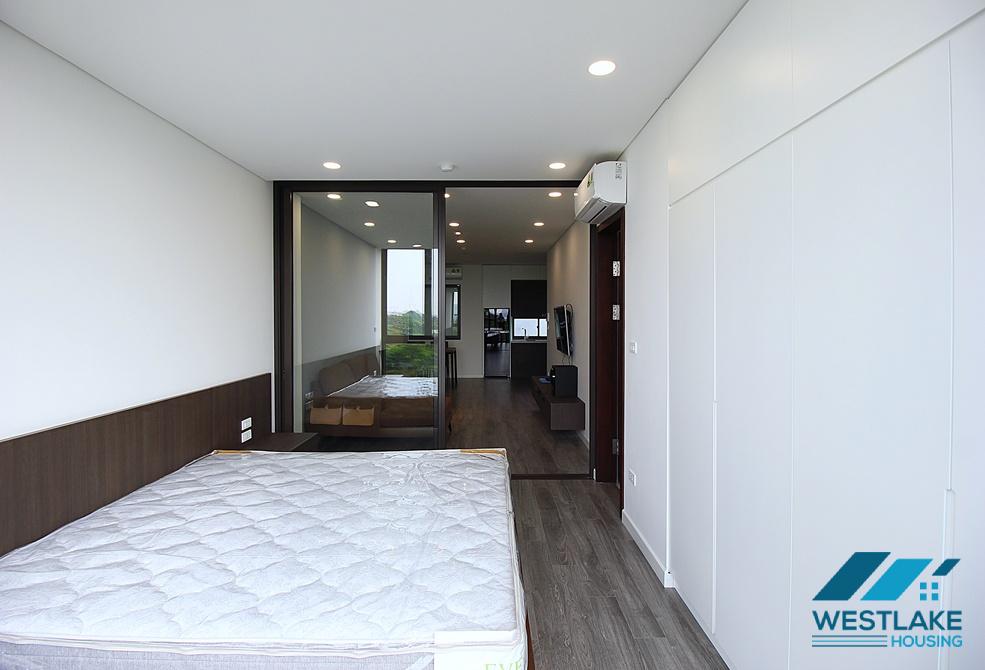 A modern one bedroom apartment for rent on Trinh Cong Son Street, Tay Ho, Ha Noi