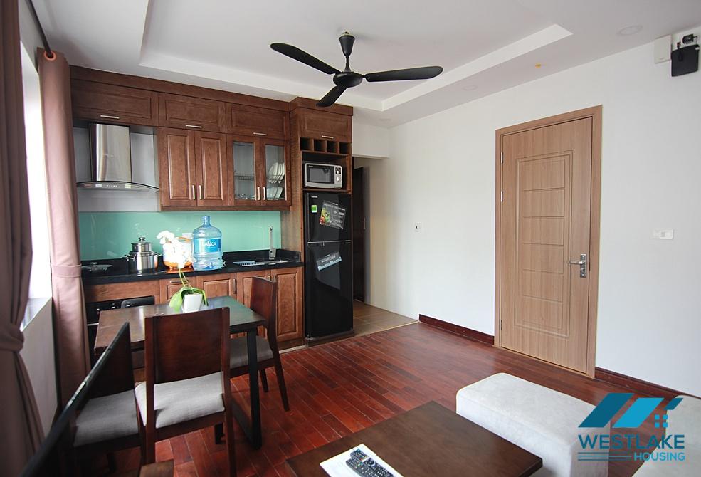 One bedroom serviced apartment on high floor for rent in Tay Ho, Ha Noi