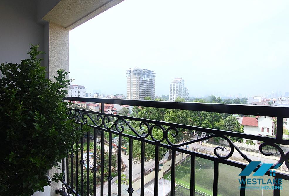 Beautiful brand new 3 bedroom apartment for rent in D'Leroi Soleil, Xuan dieu, Tay ho