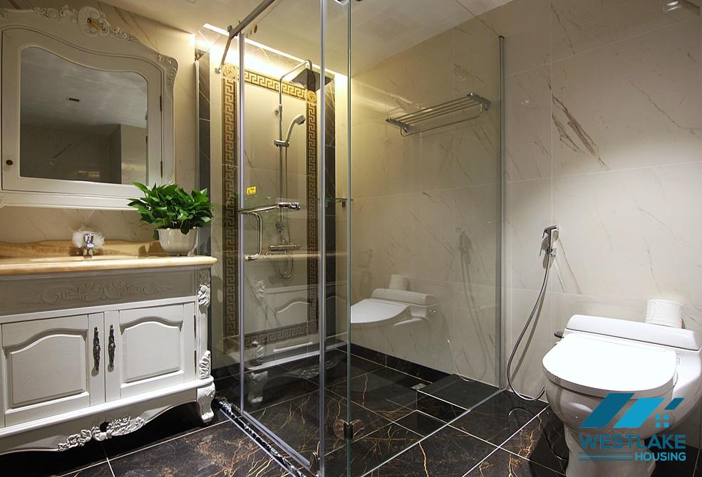 Beautiful brand new 3 bedroom apartment for rent in D'Leroi Soleil, Xuan dieu, Tay ho