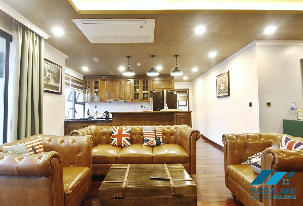Quality furnished two-bedroom apartment for rent at D'Le Roi Soleil Tay Ho