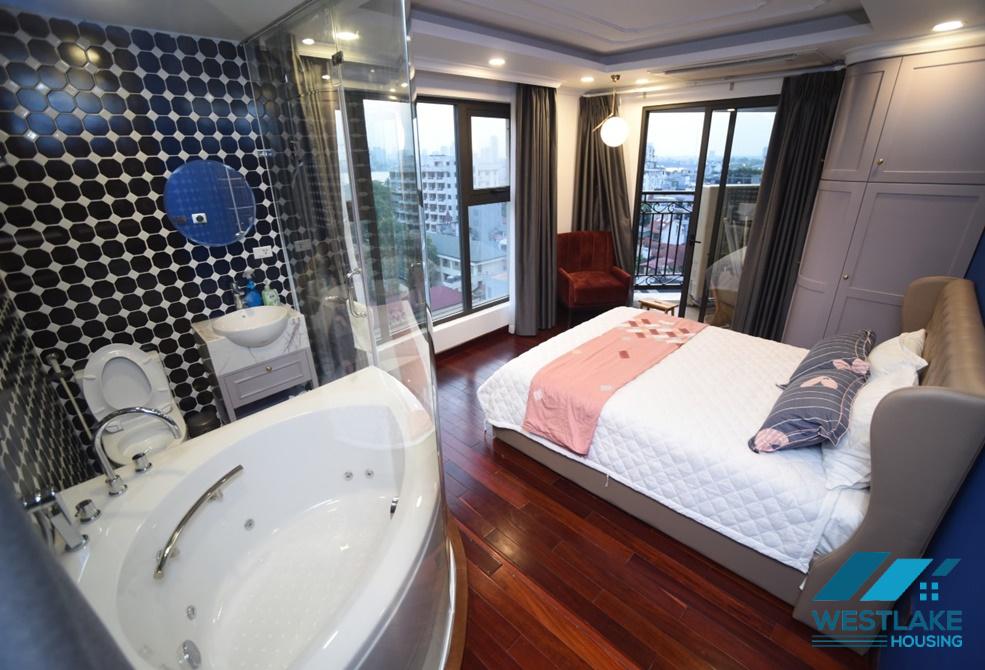 Quality furnished two-bedroom apartment for rent at D'Le Roi Soleil Tay Ho