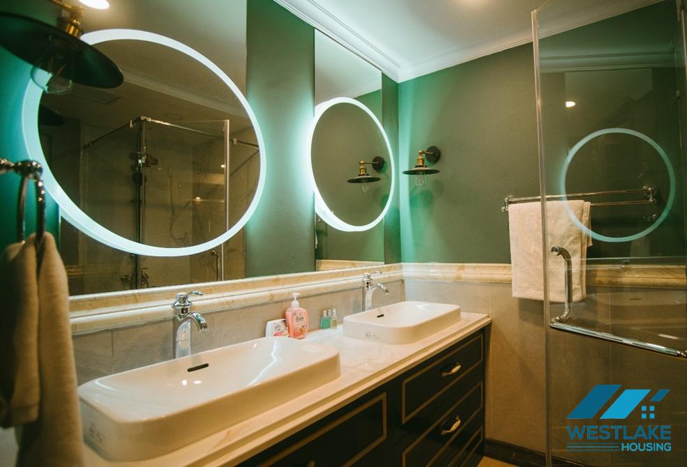 Quality furnished two-bedroom apartment for rent at D'Le Roi Soleil Tay Ho