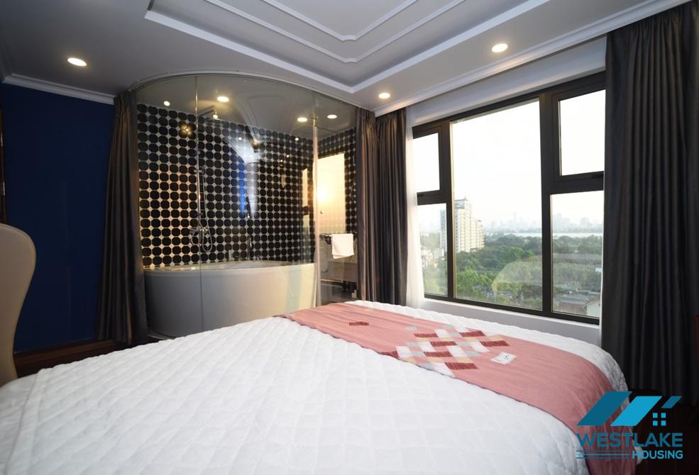 Quality furnished two-bedroom apartment for rent at D'Le Roi Soleil Tay Ho
