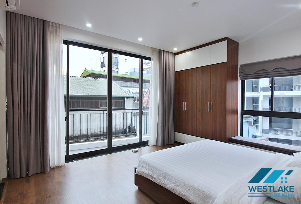 Spacious and bright 3 bedroom apartment for rent in Tay Ho, Ha Noi