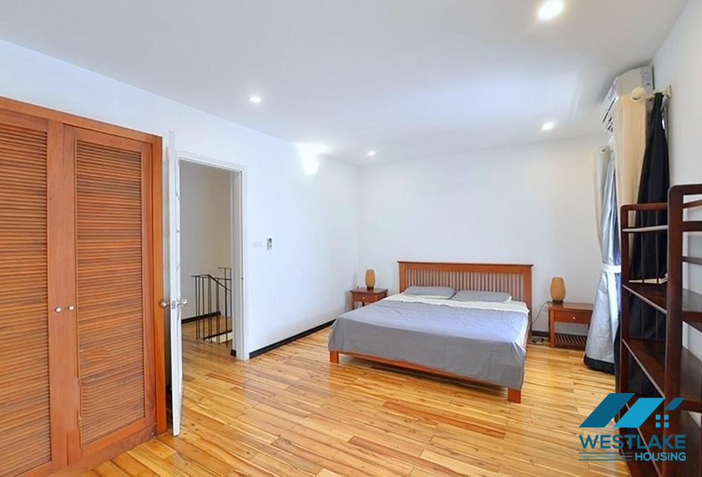 A brightly duplex 2 bedroom apartment for rent in Dang Thai Mai, Tay Ho