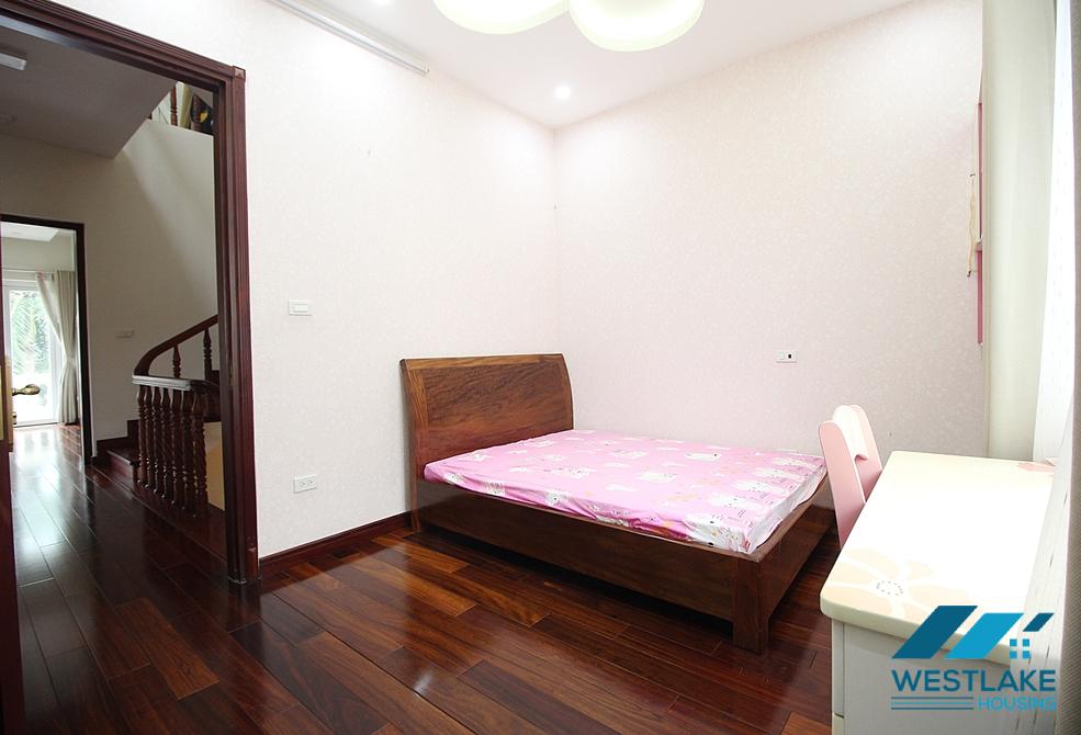 Garden 5 bedrooms house for rent in T block, Ciputra, Tay Ho, Ha Noi
