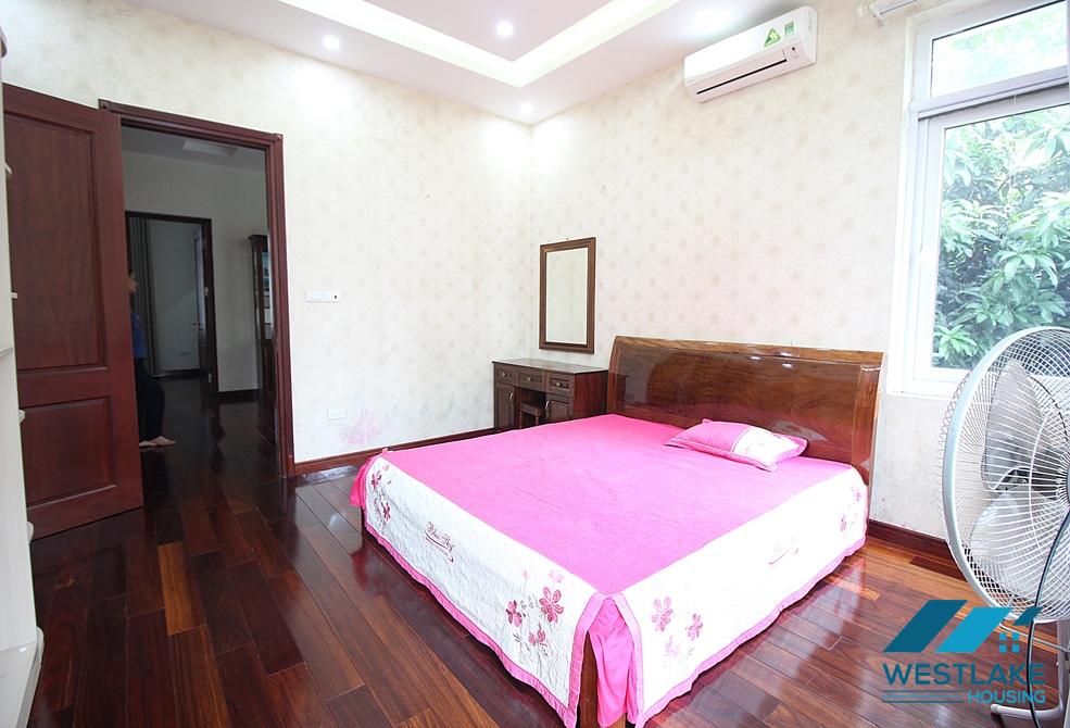 Garden 5 bedrooms house for rent in T block, Ciputra, Tay Ho, Ha Noi