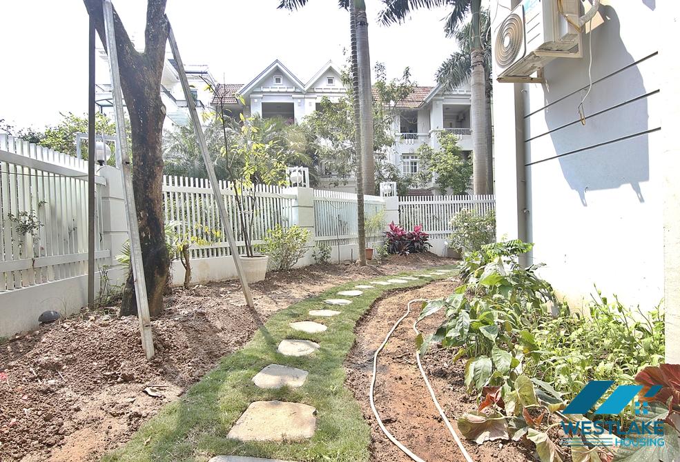 A massive 5 bedroom corner house in Ciputra T Block for rent, Tay Ho