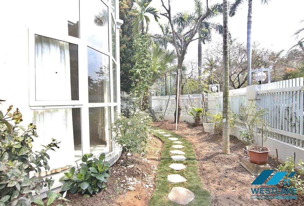 A massive 5 bedroom corner house in Ciputra T Block for rent, Tay Ho