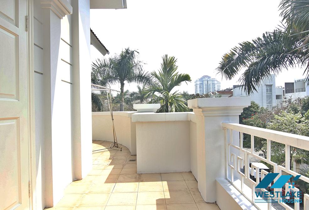 A massive 5 bedroom corner house in Ciputra T Block for rent, Tay Ho