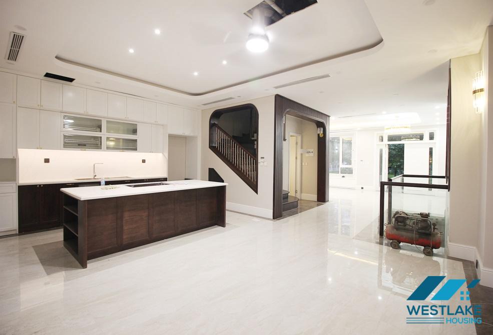 New unfurnished house for rent in K block, Ciputra, Tay Ho