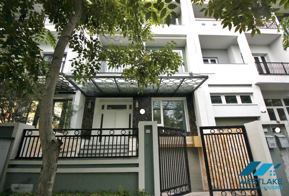 New unfurnished house for rent in K block, Ciputra, Tay Ho