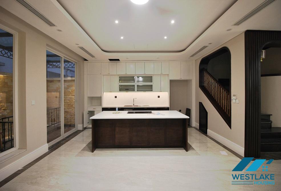 New unfurnished house for rent in K block, Ciputra, Tay Ho
