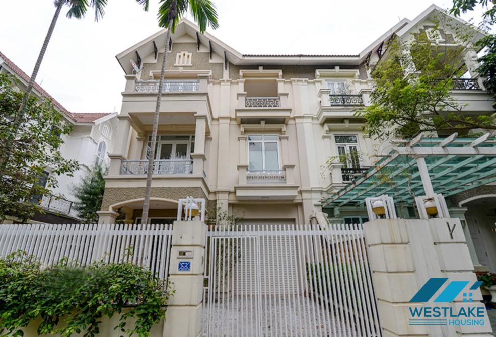 River-view five bedrooms house for rent in T block, Ciputra