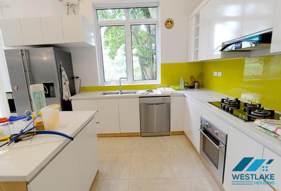 River-view five bedrooms house for rent in T block, Ciputra