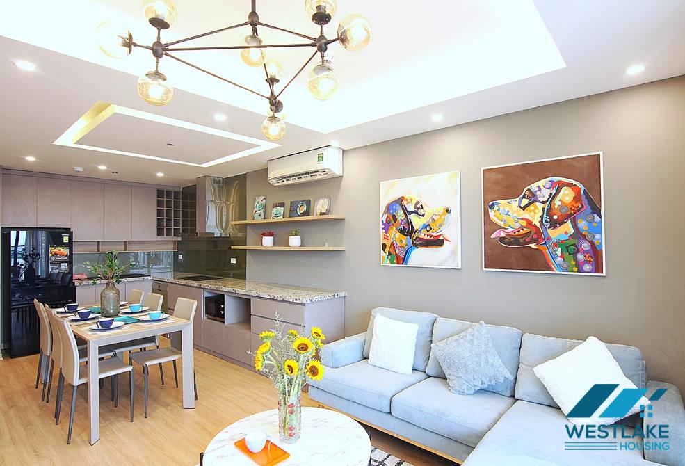 Cho thuê căn hộ 2 phòng ngủ view sông thoáng mát tại tòa nhà D'. Le Roi Soleil