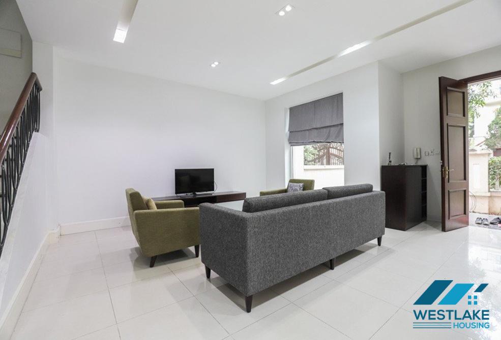 Fully furnished villa for rent in Vinhomes Riverside, Long Bien, Ha Noi