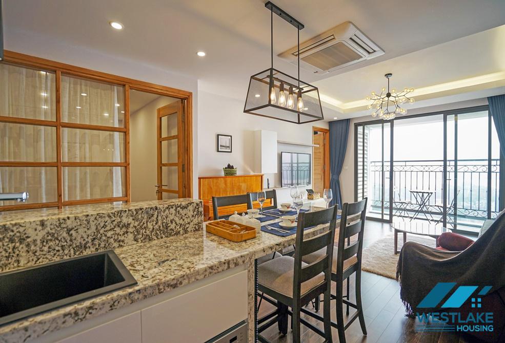 Cho thuê căn hộ 2 phòng ngủ tại D'. Le Roi Soleil Quảng An