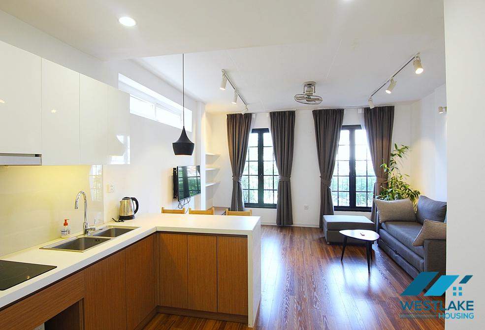 Lovely one bedroom apartment for rent on Trinh Cong Son street, Tay Ho, Ha Noi