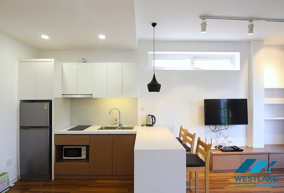 Lovely one bedroom apartment for rent on Trinh Cong Son street, Tay Ho, Ha Noi
