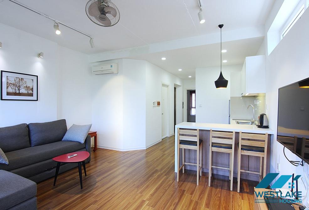 Lovely one bedroom apartment for rent on Trinh Cong Son street, Tay Ho, Ha Noi