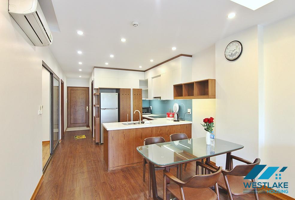 Nice 03 bedrooms apartment with fully furnished for rent on Trinh Cong Son street, Tay Ho district, Ha Noi