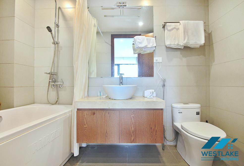 Nice 03 bedrooms apartment with fully furnished for rent on Trinh Cong Son street, Tay Ho district, Ha Noi