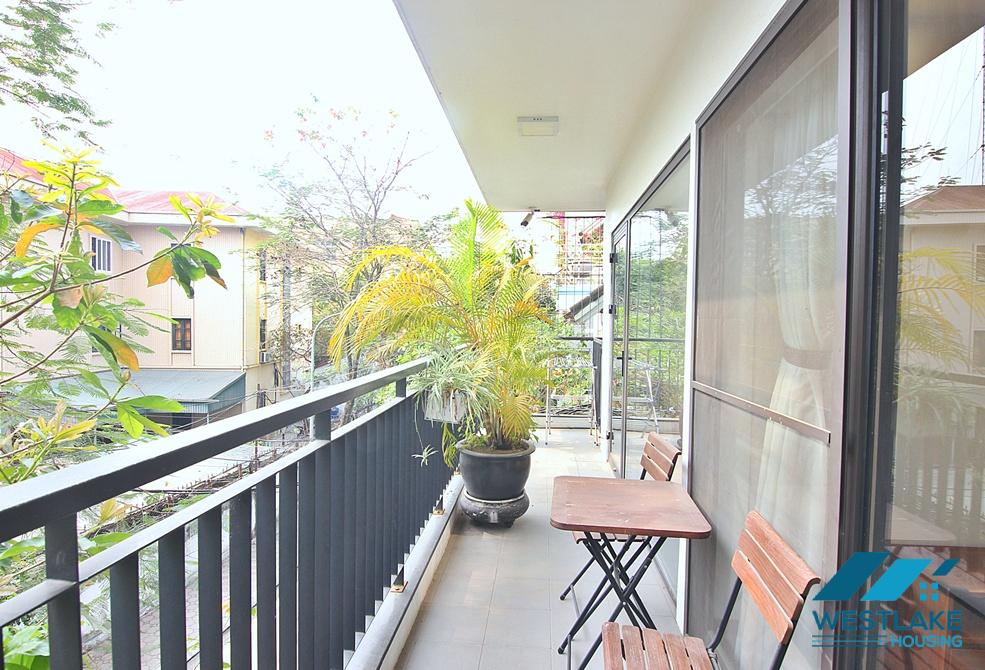 Nice 03 bedrooms apartment with fully furnished for rent on Trinh Cong Son street, Tay Ho district, Ha Noi