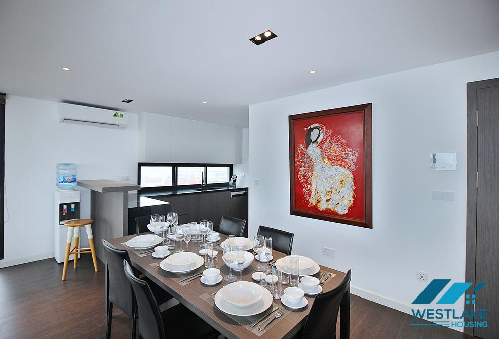 Cho Thuê Căn Hộ Duplex 3 Phòng Ngủ Đẹp, Hiện Đại View Hồ Tại Tây Hồ, Hà Nội