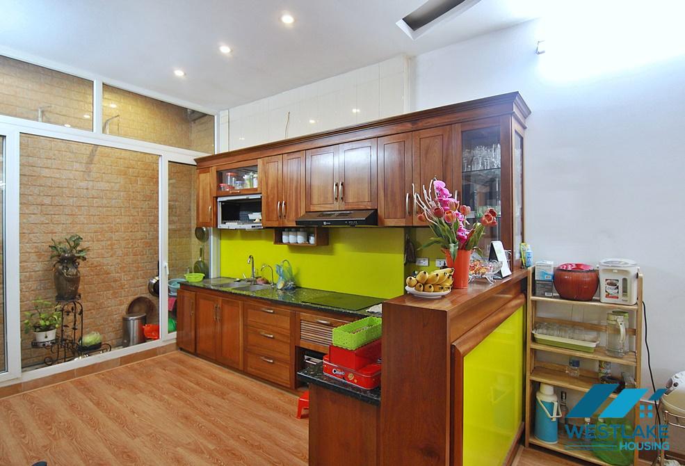 A spacious 4 bedroom house for rent in Dang Thai Mai, Tay Ho, Ha Noi