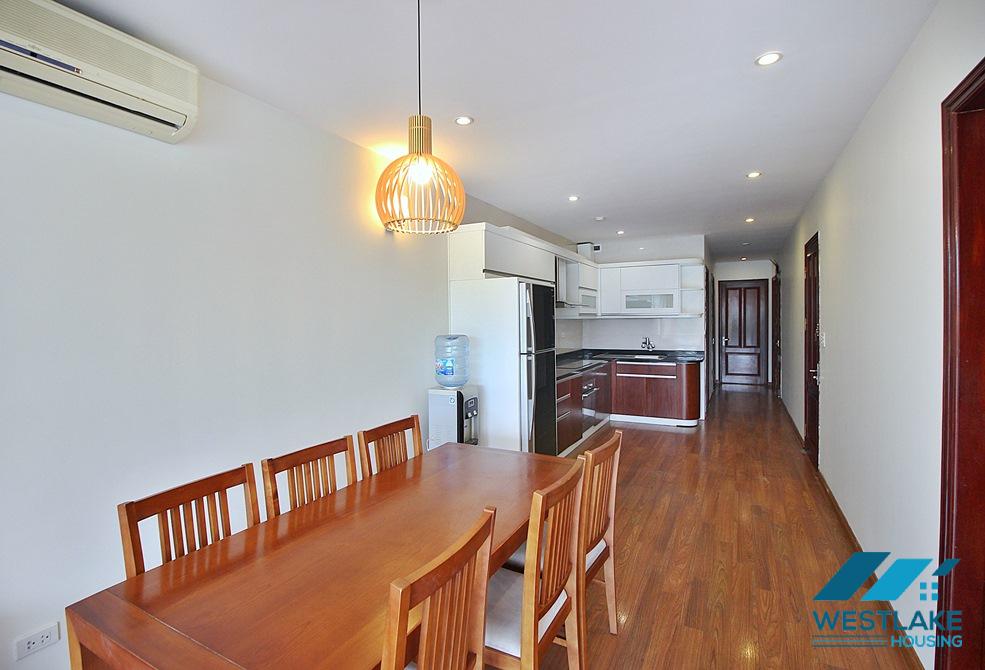 Lovely 03 bedrooms apartment for rent on Quang An Street, Tay Ho, Ha Noi