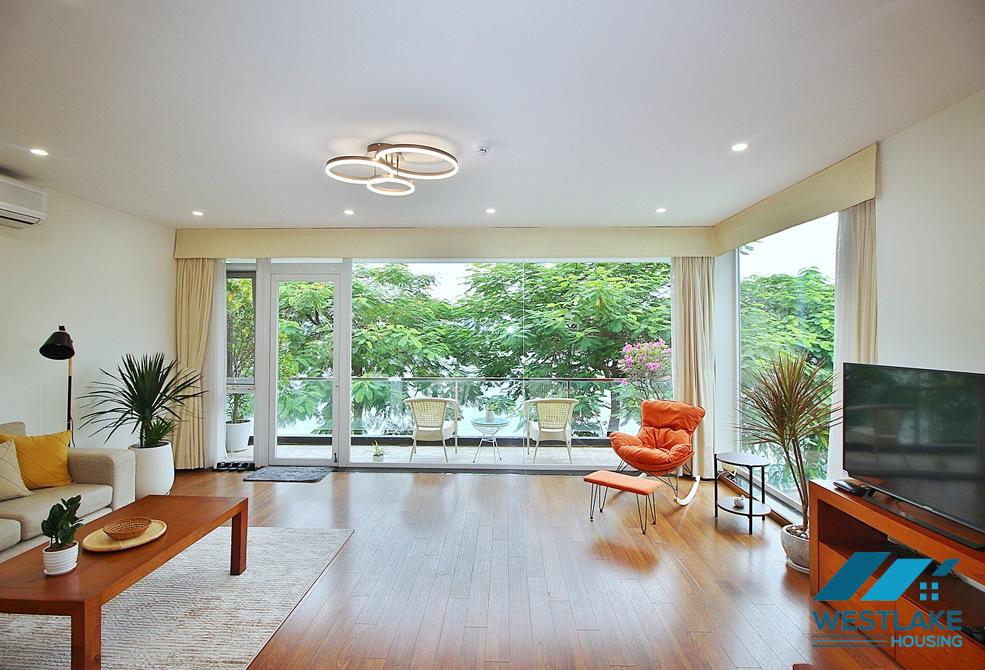 Lovely 03 bedrooms apartment for rent on Quang An Street, Tay Ho, Ha Noi
