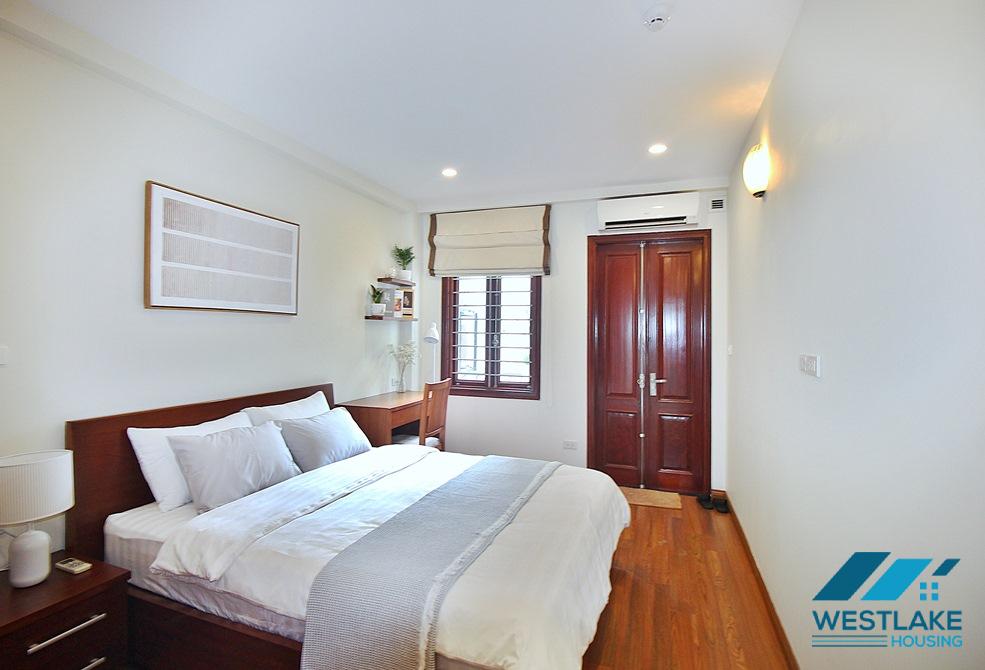 Lovely 03 bedrooms apartment for rent on Quang An Street, Tay Ho, Ha Noi