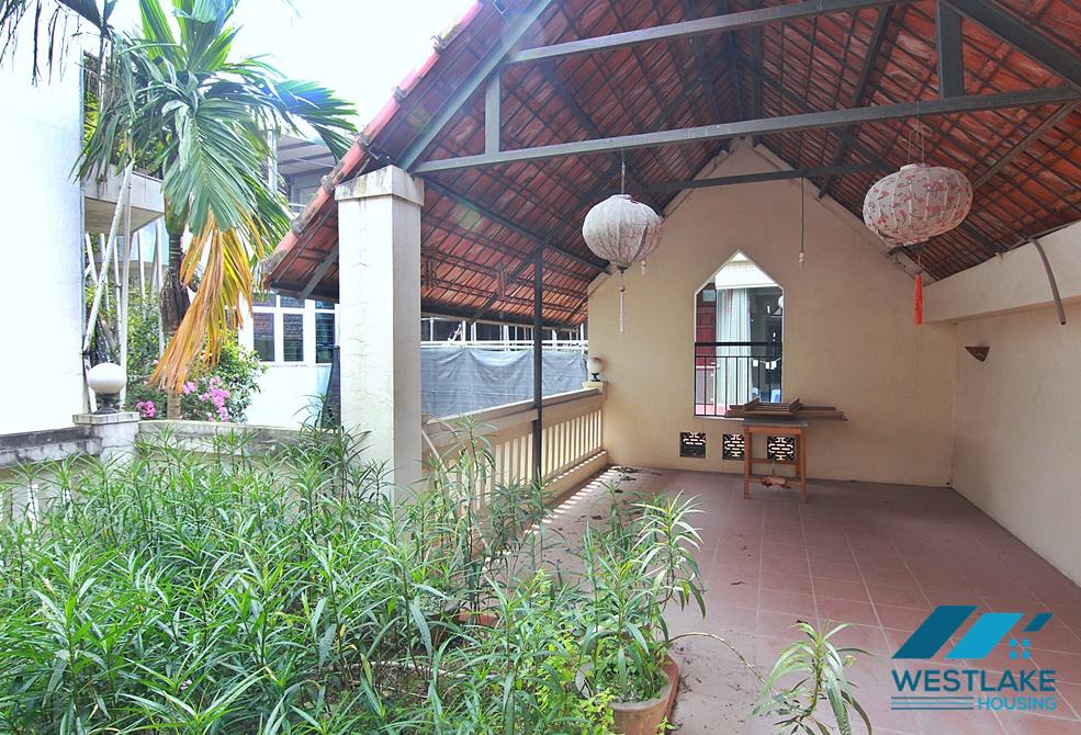 Beautiful 4 bedroom house for rent in Dang Thai Mai, Tay Ho, Ha Noi